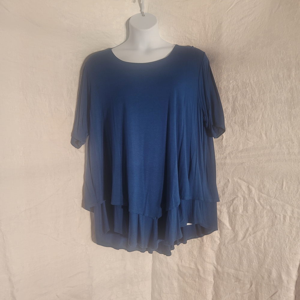Chic Navy Women's Blouse